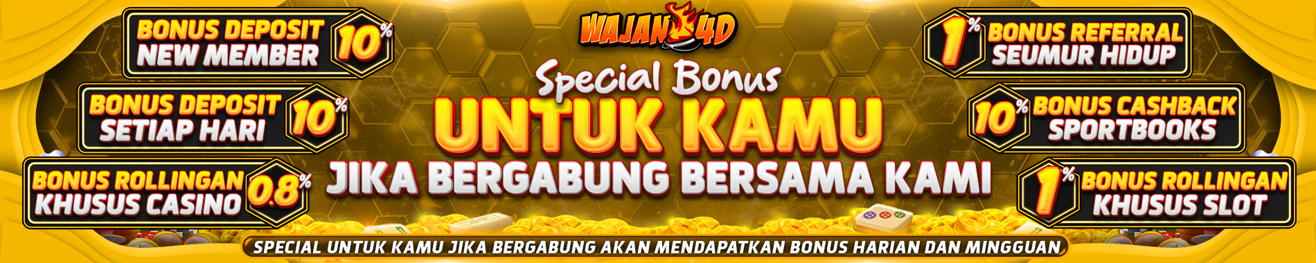 WAJAN4D - Link Login Alternatif Game Slot Online Sepanjang Masa